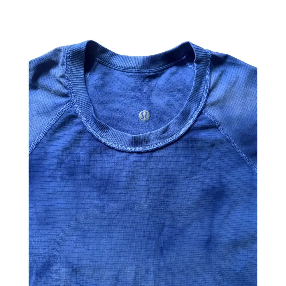 Lululemon Swiftly Tech LS 2.0 Race Length Psychic Marble Dye Est. Size 6